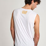 Sin mangas Leone DNA ABX709 Blanco-Combat Arena