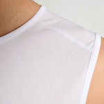 Sin mangas Leone DNA ABX709 Blanco-Combat Arena
