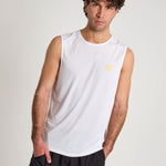 Sin mangas Leone DNA ABX709 Blanco-Combat Arena