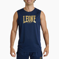 Chaleco Leone DNA Logo ABX705 Azul 