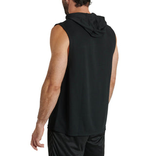 Chaleco con capucha Leone Logo ABX120 Negro 