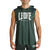 Chaleco con capucha Leone Logo ABX120 Verde 