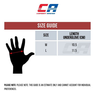 Guante-venda de boxeo Elástico Combat Arena