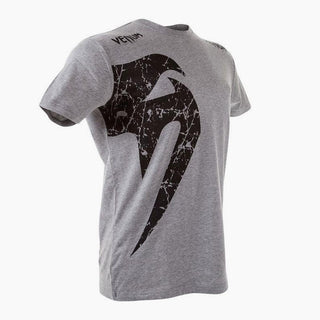 Camiseta en Algodón Venum Giant Gris-Negro 