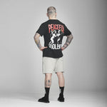 T-shirt Manto Angels Nero-Combat Arena