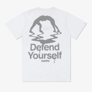 Camiseta Manto Drip blanco