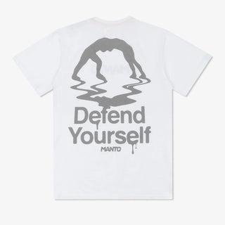 Camiseta Manto Drip blanco