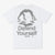Camiseta Manto Drip blanco