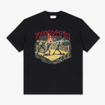 Camiseta Manto Ghost Fighter Negro-Combat Arena