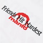 Camiseta Manto Nothing Personal Blanco-Combat Arena