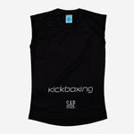 Camiseta Técnica sin mangas SAP WAKO Combat Competition Negro-Combat Arena