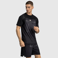 Camiseta Venum Air Dry Tech Negro-Combat Arena