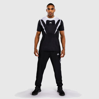 Camiseta Venum Attack 90 Dry Tech Negro-blanco-Combat Arena