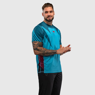 Camiseta Venum Attack 90 Dry Tech Turquesa-Combat Arena