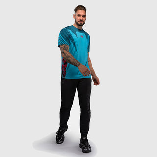 Camiseta Venum Attack 90 Dry Tech Turquesa-Combat Arena