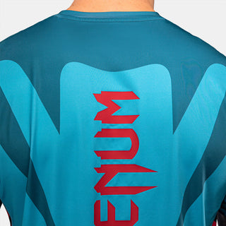 Camiseta Venum Attack 90 Dry Tech Turquesa-Combat Arena