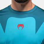 Camiseta Venum Attack 90 Dry Tech Turquesa-Combat Arena