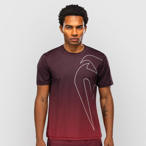 Camiseta Venum Dry Tech Giant Shift Negro-rojo-Combat Arena