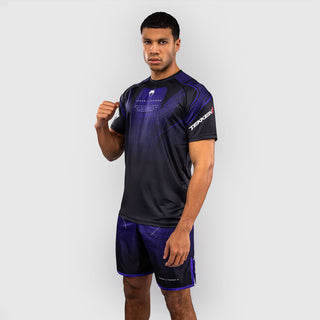 Camiseta Venum Dry Tech Tekken 8 Kazuya Negro-violeta-Combat Arena