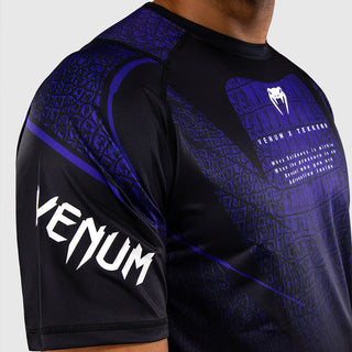 Camiseta Venum Dry Tech Tekken 8 Kazuya Negro-violeta-Combat Arena