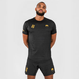 Camiseta Venum X Ares 2.0 Dry Tech Negro-oro 