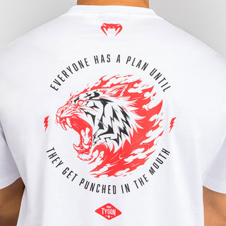 T-shirt Venum x Mike Tyson Tiger Bianco-Combat Arena