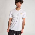 T-shirt tecnica Leone DNA ABX719 Bianco-Combat Arena