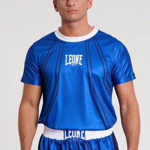 Camiseta técnica WAKO Leone AB994 Azul-Combat Arena