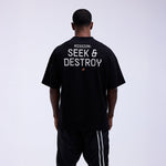 Camiseta Bivol x Boxraw Oversize Negro 