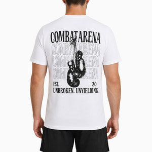 Camiseta Combat Arena Unbroken Blanco 