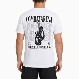 Camiseta Combat Arena Unbroken Blanco 