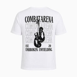 Camiseta Combat Arena Unbroken Blanco 
