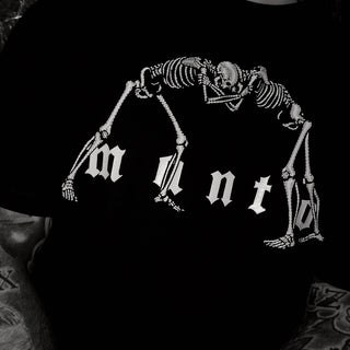 Camiseta Manto Huesos Negro 