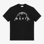 Camiseta Manto Huesos Negro 