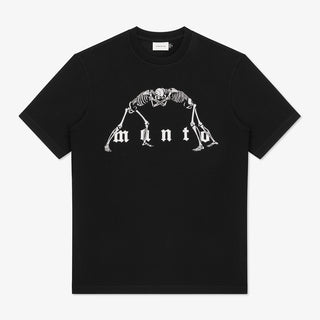 Camiseta Manto Huesos Negro 