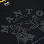 Camiseta Manto Boxeo Negro 