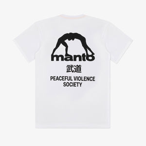 Camiseta Manto Society Blanco 