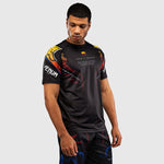 Camiseta Venum Dry Tech Tekken 8 Yoshimitsu Negro-naranja 