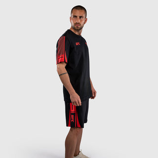 Camiseta Venum UFC Fight Week Unity negro-rojo 
