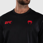 Camiseta Venum UFC Fight Week Unity negro-rojo 