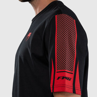 Camiseta Venum UFC Fight Week Unity negro-rojo 