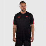 Camiseta Venum UFC Fight Week Unity negro-rojo 