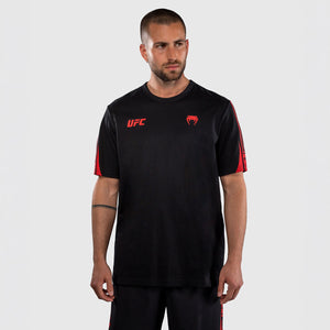 Camiseta Venum UFC Fight Week Unity negro-rojo 