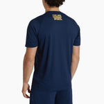 Camiseta técnica Leone DNA Logo ABX718 Azul 