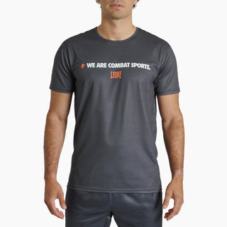 Camiseta técnica Leone Logo Wacs ABX126 Gris 