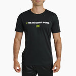 Camiseta técnica Leone Logo Wacs ABX126 Negro 