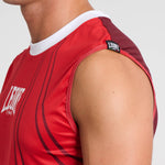 Camiseta técnica sin mangas WAKO Leone AB995 Rojo 