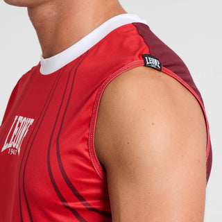 Camiseta técnica sin mangas WAKO Leone AB995 Rojo 