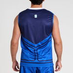 Camiseta técnica sin mangas WAKO Leone AB995 Azul 