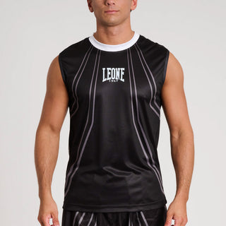 Camiseta técnica Sin mangas WAKO Leone AB995 Negro 